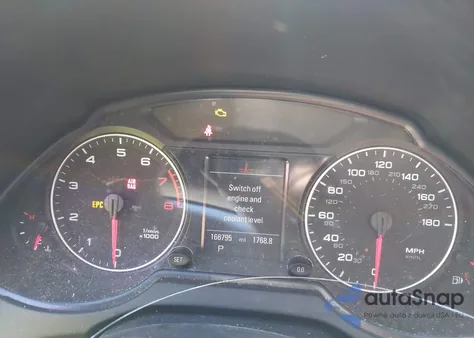 2010 Audi Q5 3.2 Premium from USA, damaged, VIN WA1LKAFP8AA100404